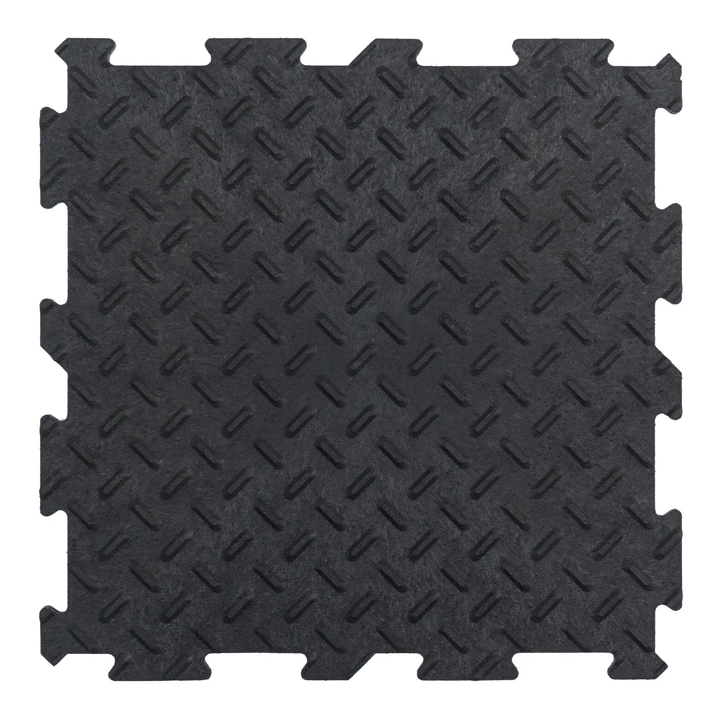 10 x Alpha Tile Workshop Van Garage Shed Utility - Recycled Rubber - 30 x 30cm