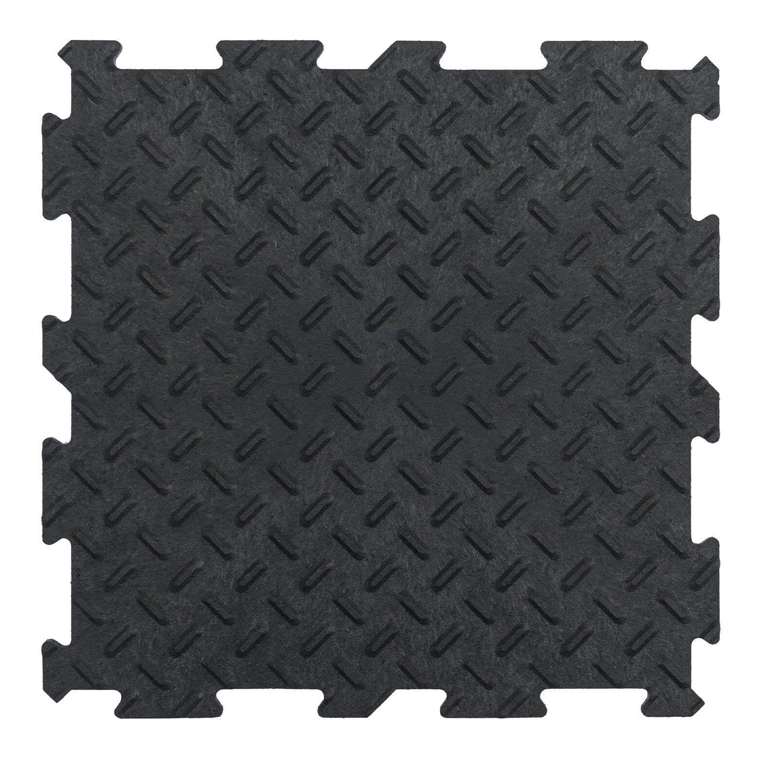 10 x Alpha Tile Workshop Van Garage Shed Utility - Recycled Rubber - 30 x 30cm