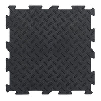 10 x Alpha Tile Workshop Van Garage Shed Utility - Recycled Rubber - 30 x 30cm