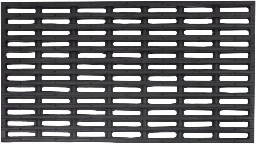 Non-Slip Industrial Rubber Door Mat Outdoor House Entrance Floor Rug 61x36cm