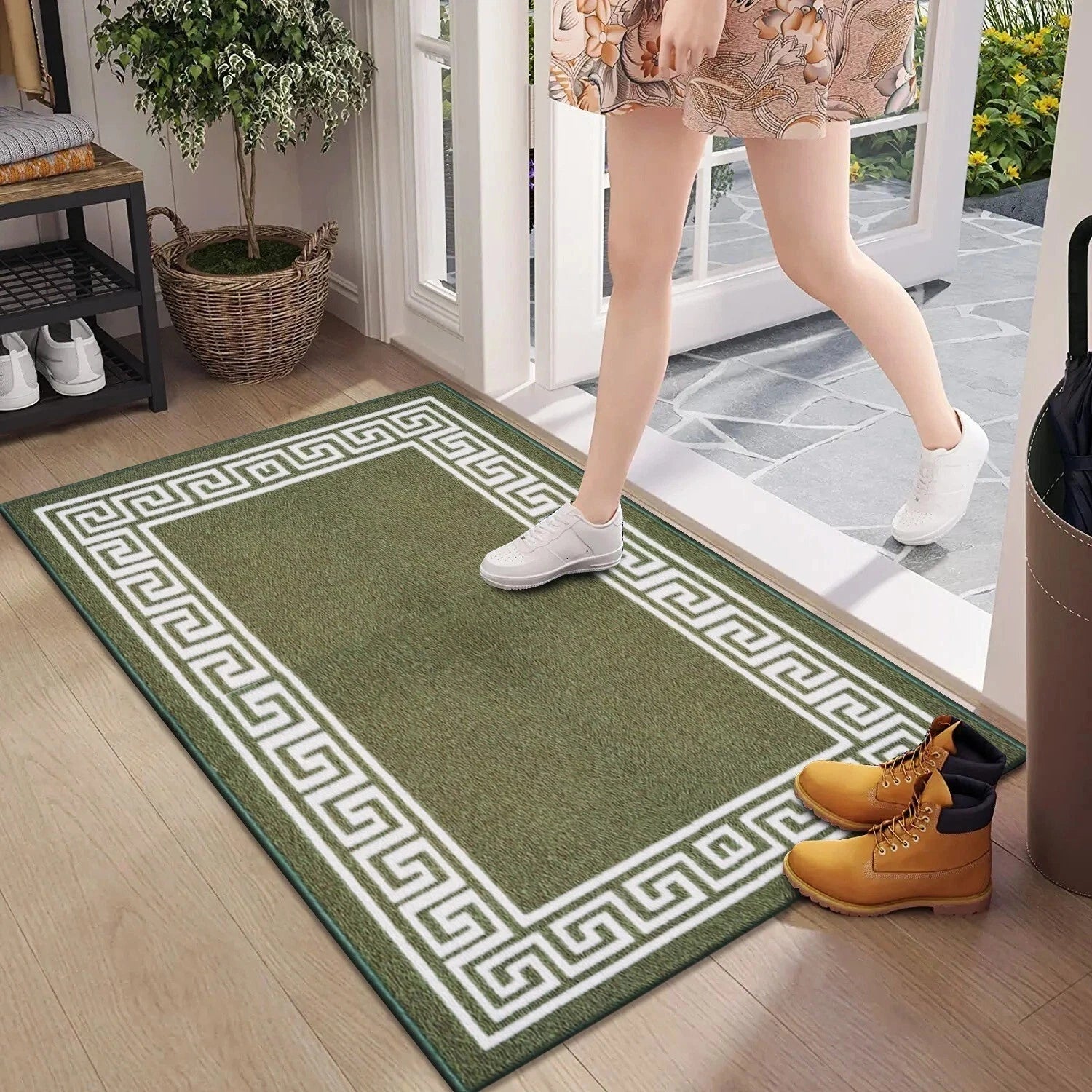 Non Slip Indoor Door Mats Small Large Door Mat Washable Rugs Kitchen Floor Mat