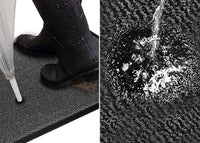 Heavy Duty Non Slip Grey 90x300cm Barrier Door Mat Rubber Backing Kitchen Mats