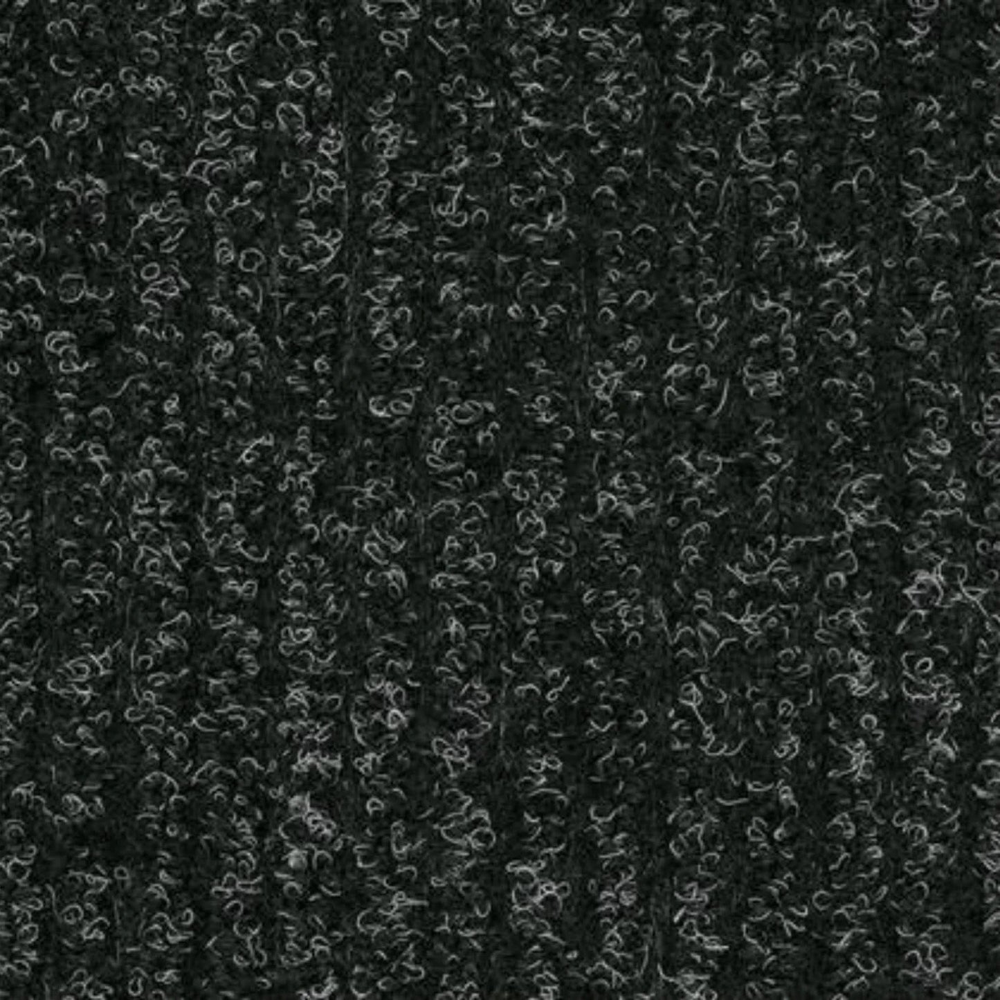 Anthracite Ribbed Entrance Matting Door Mat for Reception & Doorways Brown Black