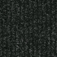 Anthracite Ribbed Entrance Matting Door Mat for Reception & Doorways Brown Black