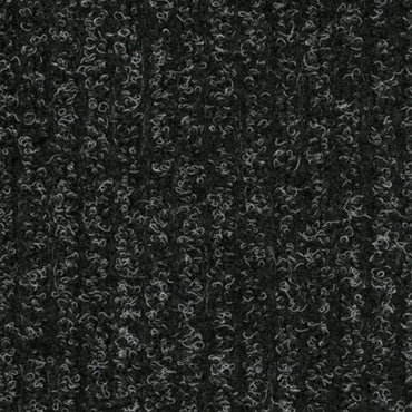 Anthracite Ribbed Entrance Matting Door Mat for Reception & Doorways Brown Black