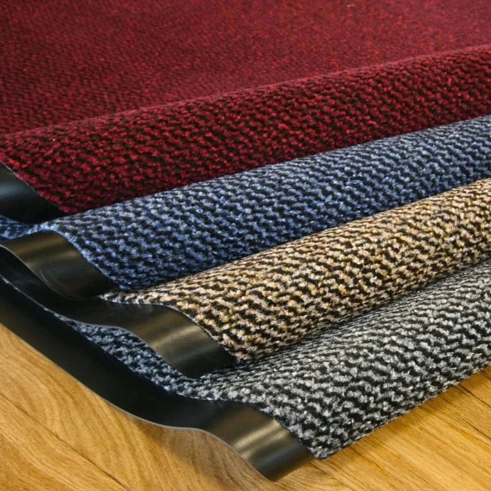 Plush Choice Entrance Mat Indoor Door Mat Dirt Trapping Non Slip PVC Backed