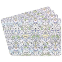 William Morris Designs Table Mats - Place Mats - Placemats Set of 4 - Gift Boxed