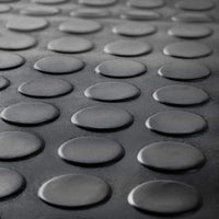 Rubber Flooring Matting Heavy Duty Non-Slip Industrial Work Caravan 1.5m Width