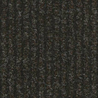 Anthracite Entrance Matting - Ribbed Door Mat - Reception Doorway - Brown Black