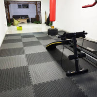 36PCS EVA Interlocking Floor Mats Non-Slip Waterproof Gym Fitness Tiles