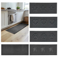 Non Slip Rubber Mats Heavy Duty Hallway Runner Indoor Outdoor Rugs Large Doormat