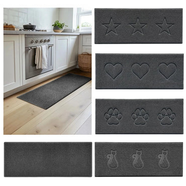 Non Slip Rubber Mats Heavy Duty Hallway Runner Indoor Outdoor Rugs Large Doormat
