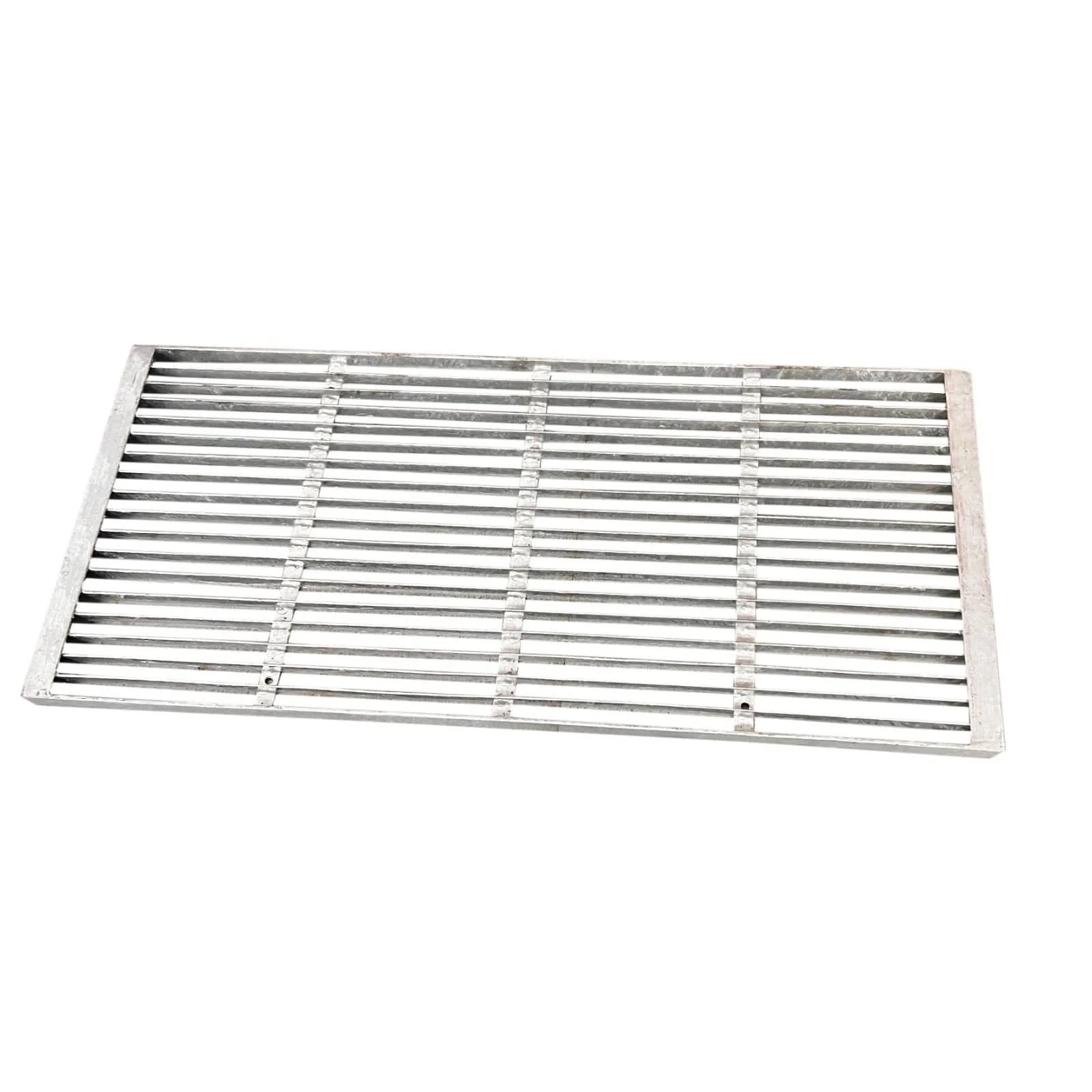 Heavy Duty Large Galvanized Entrance Mat 90x40cm Anti-Slip Commercial Door Mat