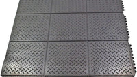 Checker interlocking Gym Mats 3’x3’x12mm