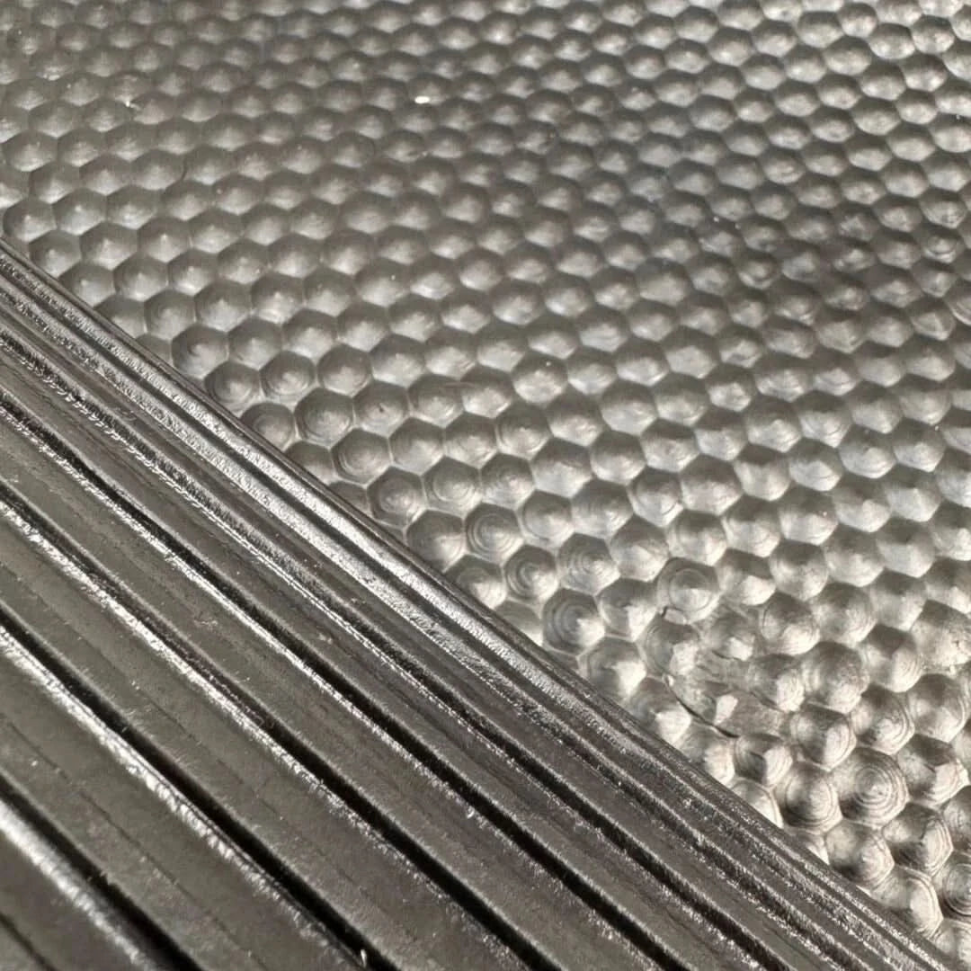 Heavy Duty Rubber Flooring Roll 10mm 2.4mx10m HammerTop Mat | Industrial, Gym...