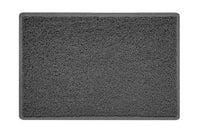 Dark Grey Spaghetti Coil Indoor or Outdoor Door Mat Doormat Welcome Floor Mat