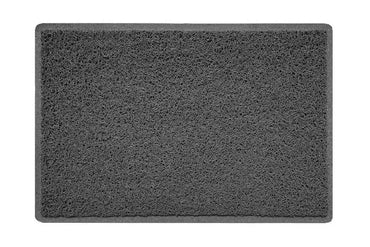 Dark Grey Spaghetti Coil Indoor or Outdoor Door Mat Doormat Welcome Floor Mat