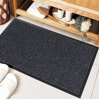 2X Floor Mat, 76 x 43cm Heavy Duty Non-Slip Door/Entry Way Floor Mat, PVC mat