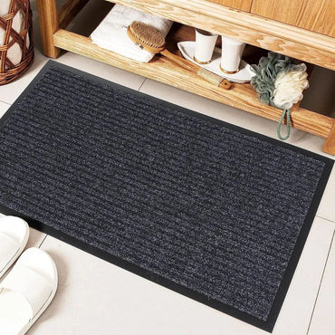 2X Floor Mat, 76 x 43cm Heavy Duty Non-Slip Door/Entry Way Floor Mat, PVC mat