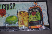 Jim Beam Apple Rubber Backed Bar Runner Drip Beer Mat Wetstop New 58 x 22 cm