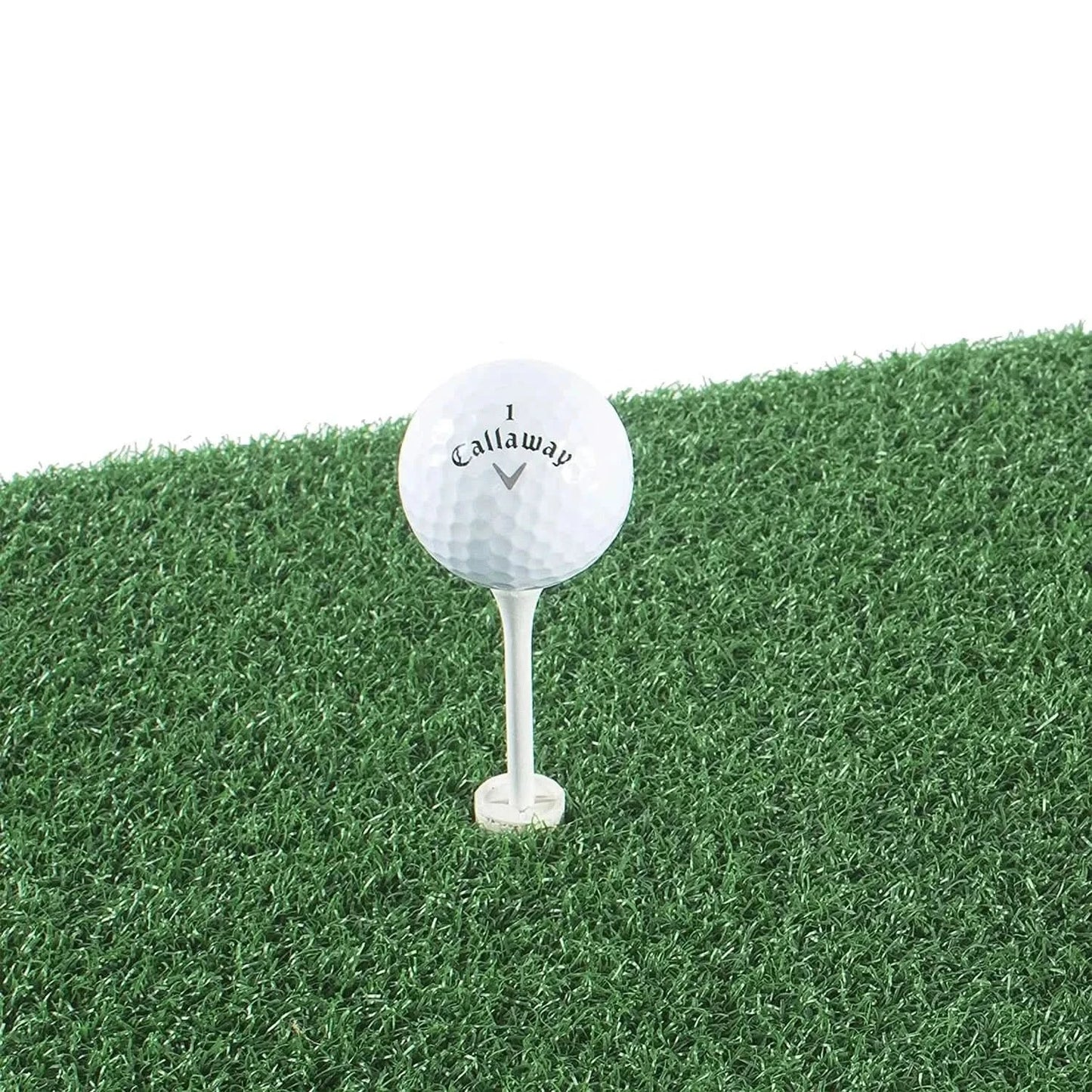 CALLAWAY LAUNCH ZONE GOLF PRACTICE MAT -HEAVY DUTY GOLF CHIPPING MAT +TEE HOLDER