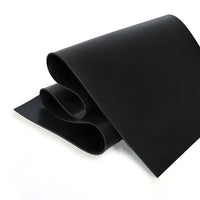 Solid Black Rubber Gasket Sheet - Various Sizes Thickness 1~30mm Length 50~400mm