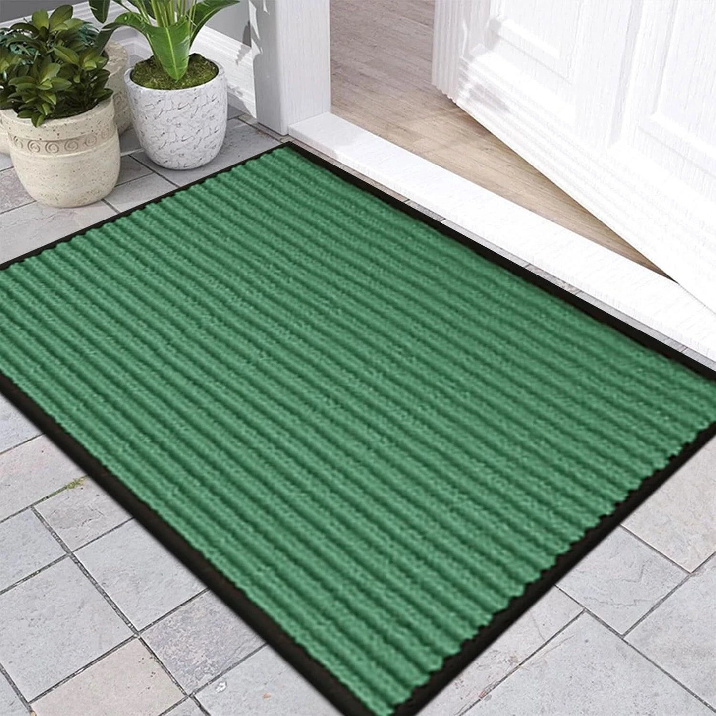 Heavy Duty Rubber Mat Barrier Door Mat Non Slip Runner Rug Hallway Kitchen Floor