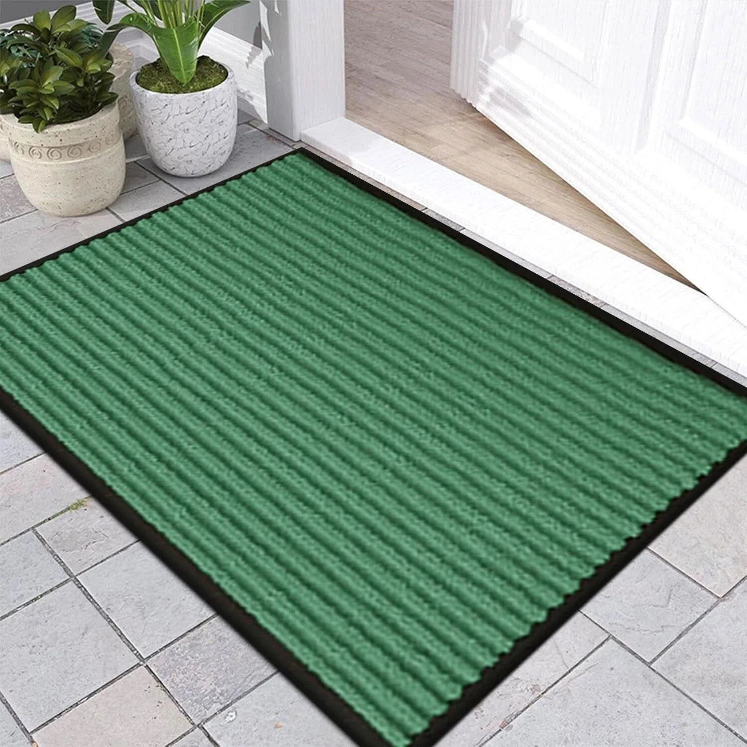 Heavy Duty Rubber Mat Barrier Door Mat Non Slip Runner Rug Hallway Kitchen Floor