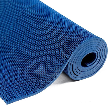 Non Slip Drainage Outdoor Rubber Matting 90x300cm 5.5mm Thick Commercial