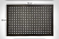 Commercial Rubber Mat Anti-Fatigue Non-Slip Drainage Floor Mat for Outdoor Use