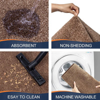 Walensee Indoor Doormat, Front Door Mat for Entrance Machine Washable Entryway