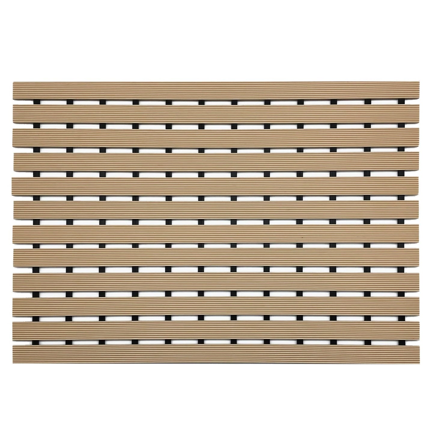 Anti-Slip Shower Bath Mat For Bathroom Wet Floor Durable Plastic Duck Board