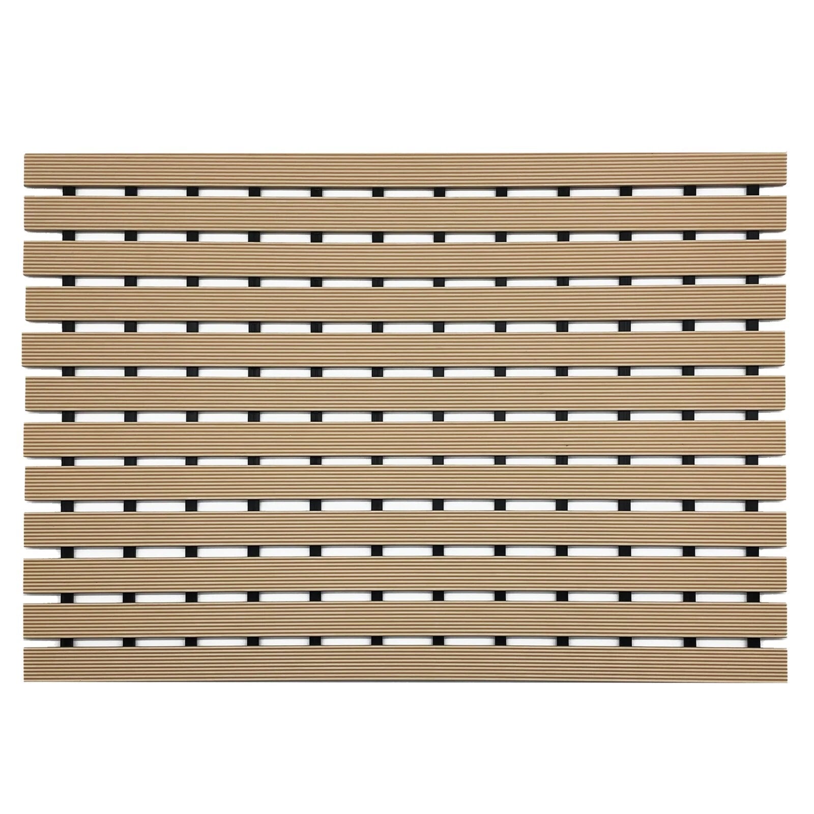 Anti-Slip Shower Bath Mat For Bathroom Wet Floor Durable Plastic Duck Board