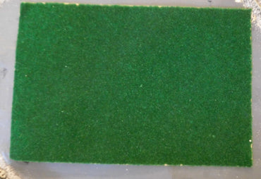 A Dark Green Lawn Mat, Grass Mat, 20 x 30 cm for Landscape Construction