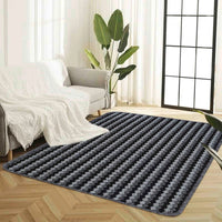 Door Mats Washable Hallway Runners Rugs Indoor Non Slip Stripe Kitchen, Corridor