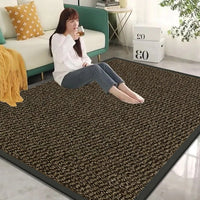 Heavy Duty Rubber Barrier Mat Long Hallway Runner Non Slip Door Mats Floor Mat