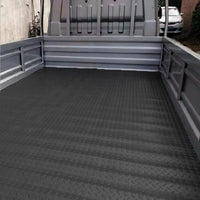 Rubber Flooring Heavy Duty Diamond Checker Matting Non-Slip Garage 1.3m Wide