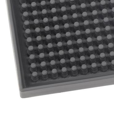 Waterproof Environmental Black PVC Rubber Service Bar KTV Mat For Placing