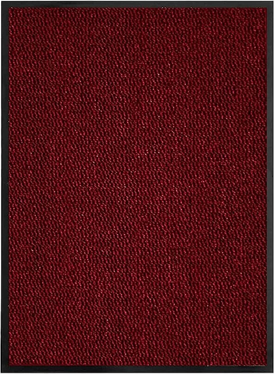 Washable Dirt Trapper Door Mat Non Slip Dust Absorbent Rug 4x6 ft Indoor Outdoor