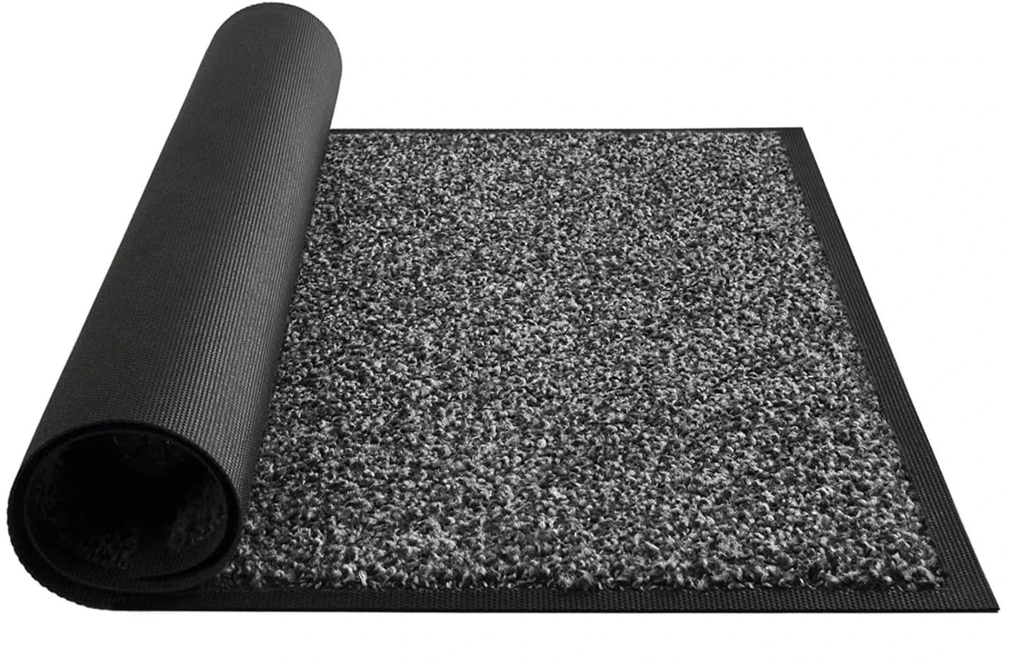 Grey Door Mat Indoor Outdoor Kitchen Floor Rug Non Slip Mats Washable Large