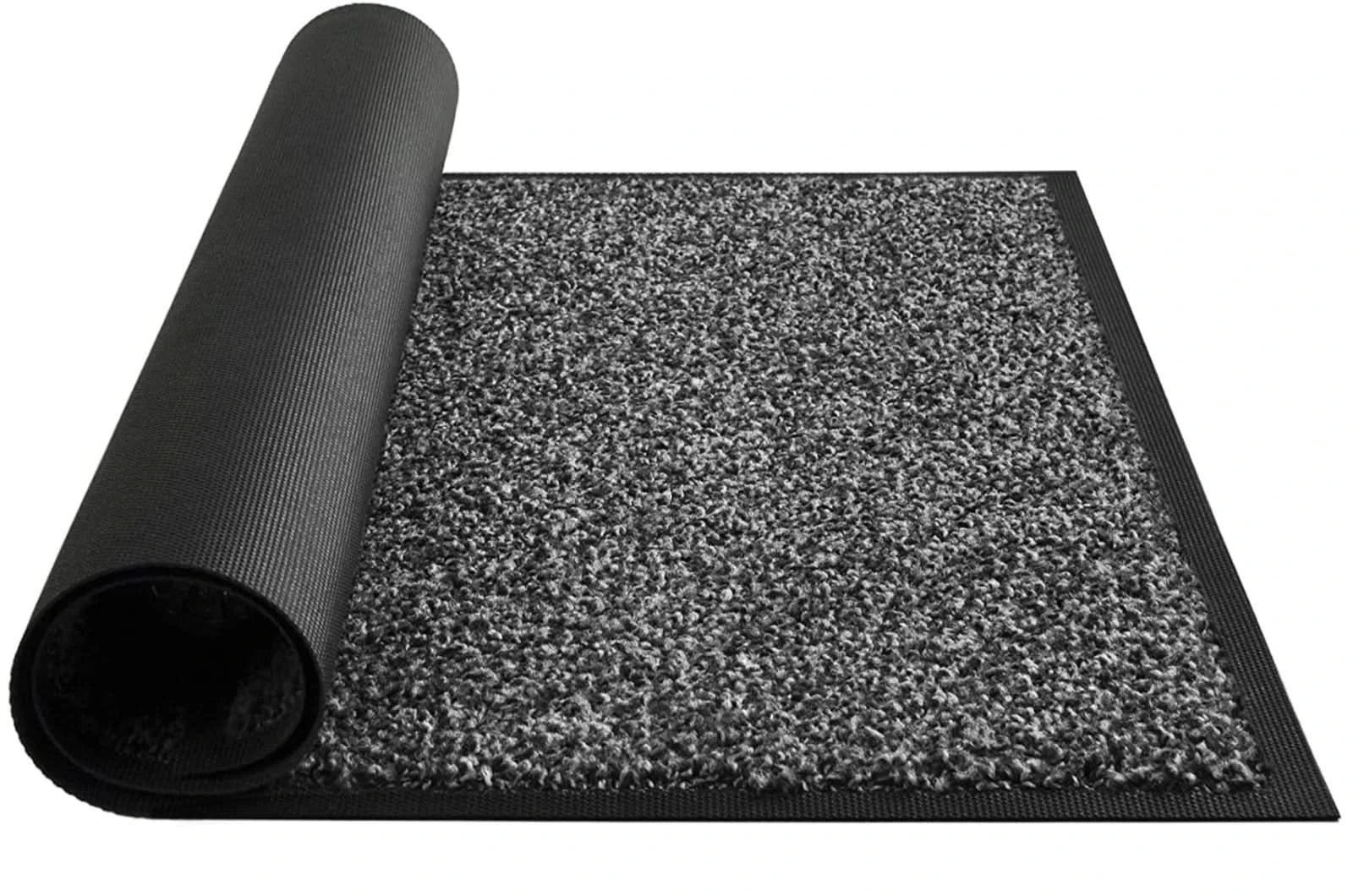 Grey Door Mat Indoor Outdoor Kitchen Floor Rug Non Slip Mats Washable Large