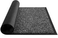 Grey Door Mat Indoor Outdoor Kitchen Floor Rug Non Slip Mats Washable Large