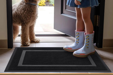 OLANLY Front Door Mat Indoor Outdoor Entrance, Waterproof All-Season, All