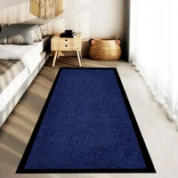 Non Slip Rubber Backed Door Mat Indoor Outdoor Hallway Runner Rug Washable Rugs