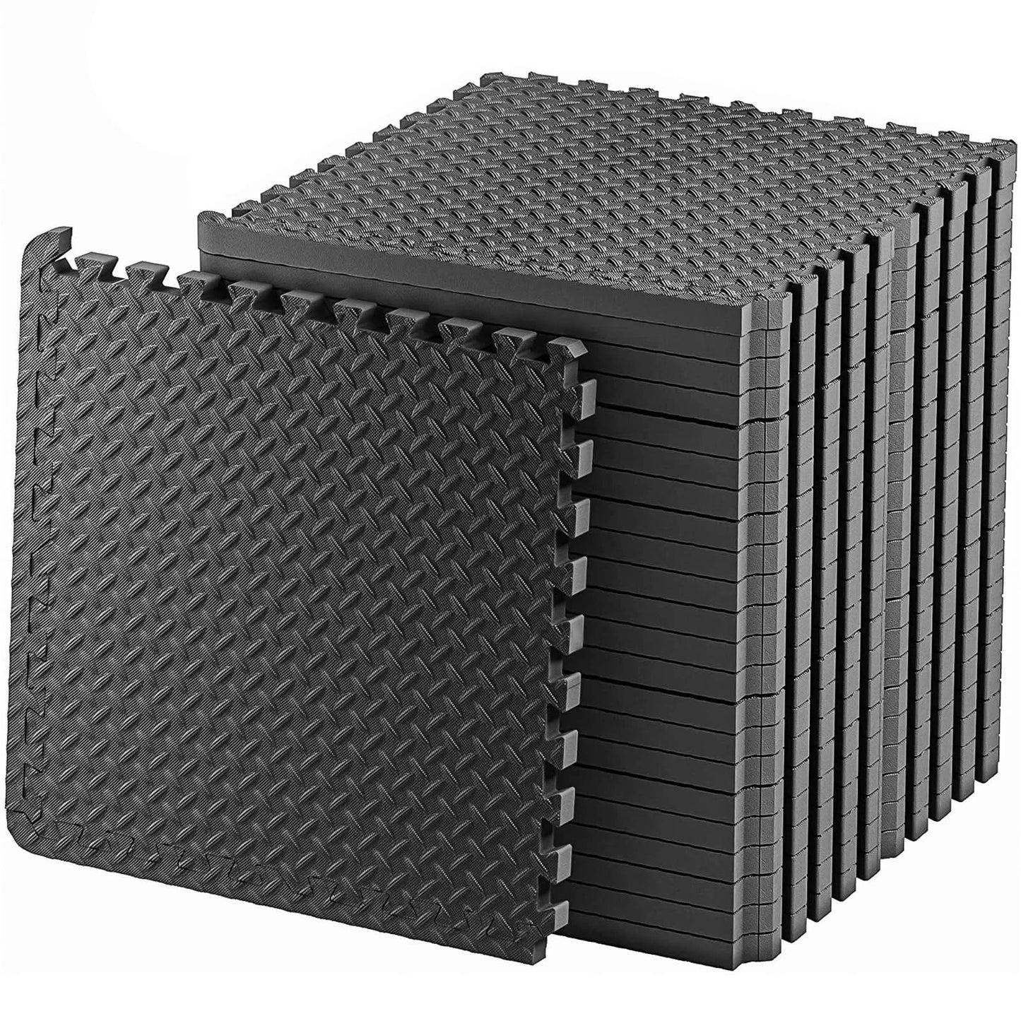60cm Thick Heavy Duty Gym Flooring Interlocking Floor Mat EVA Soft Foam Yoga Mat