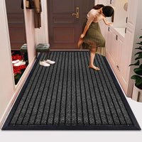 Large Heavy Duty Non Slip Rubber Back Door Barrier Mat Hallway Kitchen Floor Rug