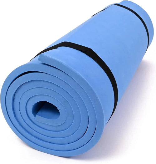 Extra Thick Camping Bed Mat Foam 8mm Non Slip Portable Lightwight Comfortable
