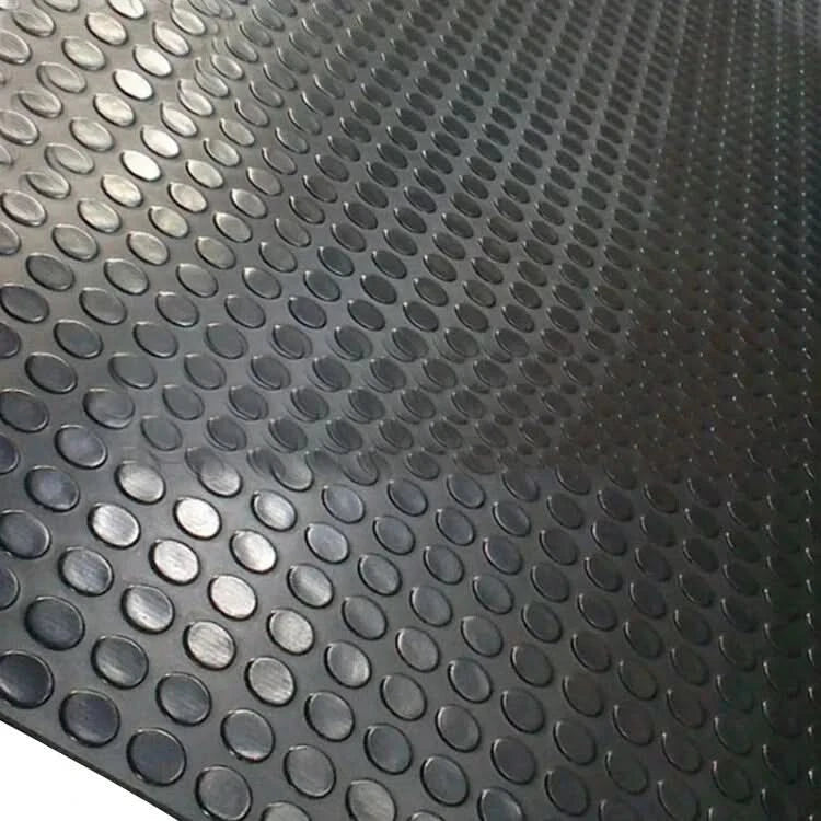 3MM Rubber Floor Matting Heavy Duty Garage Coin Penny Gym Floor Adhesive Glue