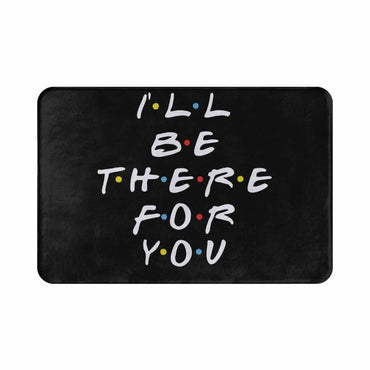 Friends TV Show Funny Quotes Doormat Welcome Carpet Kitchen Home Living Room