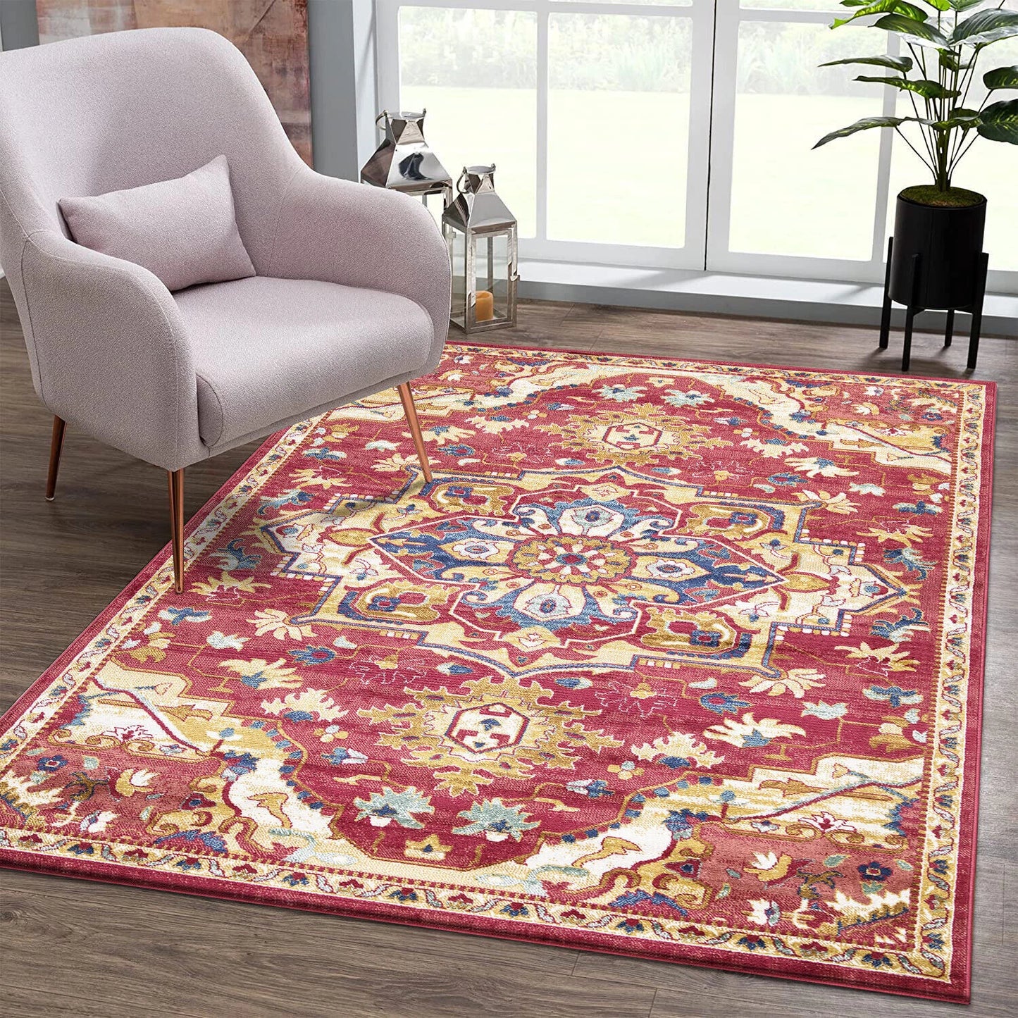 Large Traditional Rugs Modern Living Room Hallway Runner Rug Bedroom Carpet Mat